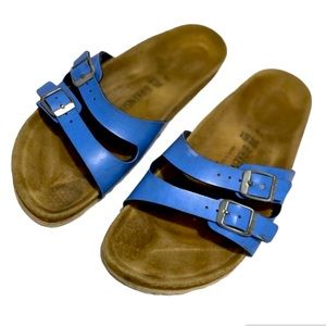 Birkenstock Ibiza Sea Blue Sandals Size 39